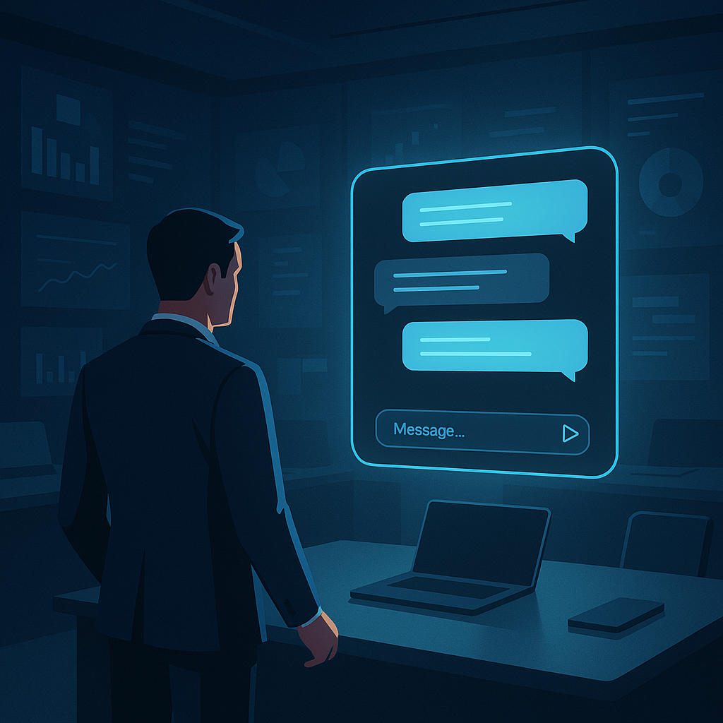 Beyond Screens: Why the Next-Gen Enterprise System Needs Only a Chat Window
